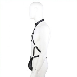 Generique Ensemble Panties avec harnais Simili